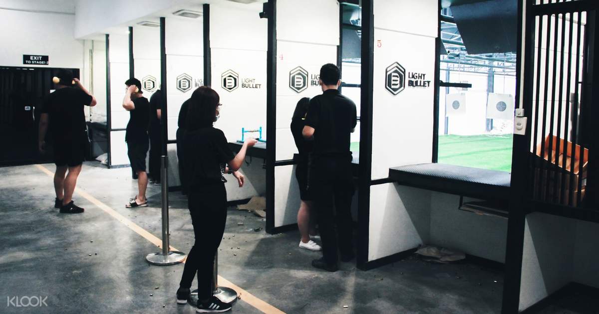 Light Bullet Shooting Range Experience in Pattaya, Thailand Klook